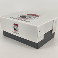 Boîte d'expédition en plastique ondulé réutilisable et écologique MFPP avec couvercle, empilable, étanche, pour sushis, nouilles, jus, chewing-gum