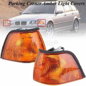2 Piezas de Luces Intermitentes de Esquina para Automóvil, Lentes de Luces de Esquina 63138353279/63138353280 para BMW E36 Serie 3 4 Puertas 1992-1998 - Product Image 1