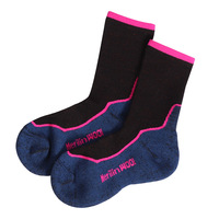 Chaussettes en laine mérinos épaisses et chaudes pour l'escalade, le travail, la randonnée et les sports, avec coussinets intégrés