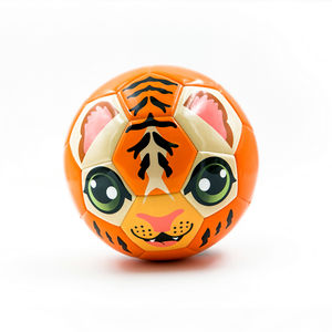 Ballon de <span class=keywords><strong>football</strong></span> pour enfants de haute qualité, cousu à la machine, motif animal, taille 3, écologique, vessie en caoutchouc, option de logo personnalisé - Product Image 2