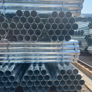 Tubo Cavo <span class=keywords><strong>in</strong></span> Acciaio al Carbonio Zincato Schedule 40 da 2, 3, 4 Pollici, Tubi GI Classe C, Listino Prezzi - Product Image 1