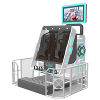 42 ''LCD VR Machine de jeu de tir à pied libre Simulateur de jeu à jetons pour parcs à thème de divertissement