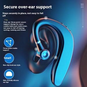 Auriculares <span class=keywords><strong>de</strong></span> oreja Haohuaxin, USB inalámbrico Real, diseño Universal <span class=keywords><strong>para</strong></span> colgar en la oreja, deportes <span class=keywords><strong>de</strong></span> negocios, correr, escuchar <span class=keywords><strong>canciones</strong></span> - Product Image 2