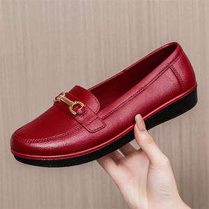 Chaussures en plastique imperméables pour femmes, <span class=keywords><strong>mocassins</strong></span> simples de style britannique, chaussures de travail formelles professionnelles noires, nouvelle collection été <span class=keywords><strong>2022</strong></span> - Product Image 5