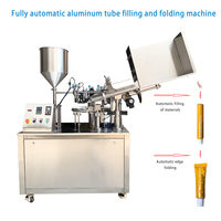 Machine automatique de remplissage et de scellage de tubes en aluminium pour applications cosmétiques et chimiques, haute précision 1%, personnalisation OEM