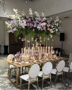 Soporte de barra para arco de globos sobre la mesa LANJO, color dorado, para decoración de San Valentín, cumpleaños y baby shower. - Product Image 6