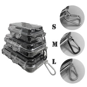 กล่องเก็บของกันน้ำแบบใสพร้อมโฟมบุภายในกันกระแทกป้องกันความชื้นสำหรับฟิกเกอร์การเดินทางกลางแจ้งขนาดเล็กขนาดกลางขนาดใหญ่ - Product Image 2