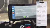 Caméra de tableau de bord pour moto Aoocci C6 Pro, nouveau modèle, avec GPS, CarPlay sans fil, Android Auto, TPMS avant et arrière, antivol pour moto