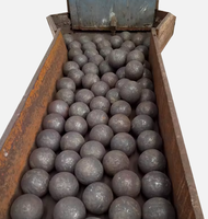 Billes de broyage en acier forgé et en fonte de haute qualité 40mm 50mm Dureté HRC 62-66 Fabriquées en Chine