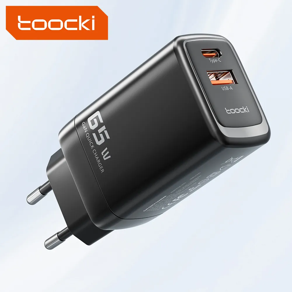Toocki Sản phẩm mới 65W Bộ Sạc & adapter điện thoại di động adapter điện thoại di động phụ kiện