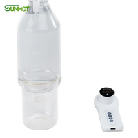 Titrage électronique DTrite-S en plastique pour laboratoire, avec support à distance, 10 ml, 25 ml, 50 ml