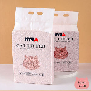 Hyra Peche Litiere Pour Chat Au Tofu Agglomerante Ultra-absorbante 100% Naturelle - Product Image 3