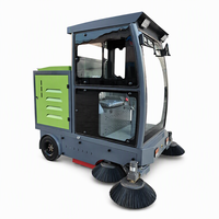 Balayeuse électrique autoportée entièrement fermée XY-C20 pour usine, entrepôt, parking, route municipale, largeur 2000 mm, 16000 m²/h, 6-8h