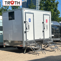 Cabine de douche et toilettes portables Truth Promotion pour projets extérieurs, hôtels, villas et installations temporaires, toilettes publiques