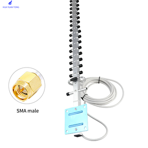 <span class=keywords><strong>Antena</strong></span> Yagi <span class=keywords><strong>de</strong></span> Largo Alcance para Exteriores, HF 4G LTE 25dbi, para <span class=keywords><strong>Amplificador</strong></span> <span class=keywords><strong>de</strong></span> Señal, con Cable <span class=keywords><strong>de</strong></span> 1.5m - Product Image 1