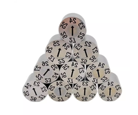 Fabricant OEM d'accessoires de moules en acier, moule de marquage de date, année et mois 2026, SUS304, 48-52HRC