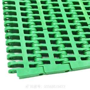 Pedomi sabuk rantai plastik, sabuk jala kisi datar 900, modul transmisi makanan, sabuk pasteurisasi mandi air suhu tinggi - Product Image 6