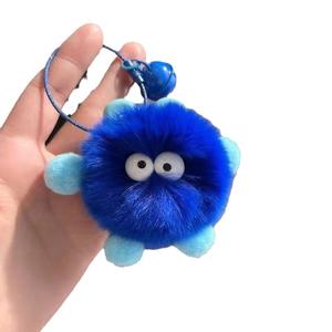 LLavero de felpa llavero de POM llavero de felpa para regalo colgante de bolso - Product Image 4