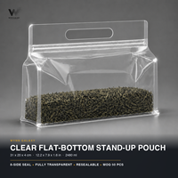 Sac transparent pour pâtes 31x20+4cm 12x8in, emballage en vrac pour macaroni, grand format familial, pochette zippée pour nouilles sèches, 1300g, format surdimensionné, direct usine