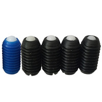 Piston à ressort à bille fileté en plastique POM M3-M10