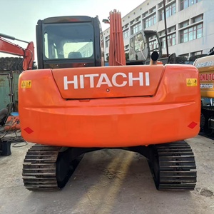 Hitachi ZX70 Excavator 2020 Model Orange Rubber Tracks Closed Cab 7 Ton PLC Controlled High Power Engine Construction Site Use - Product Image 6