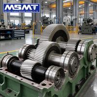 Multi-axle Drive Helical Shaft Forged 42CrMo for Hydraulic Transporter Axle Drive OEM Factory Big Helical Gear Shaft