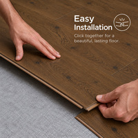 Parquet en chêne blanc, série à larges lames, pour chambre principale et rénovation de la maison