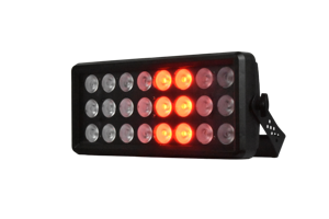 Redsun 120W Strobe 24 8W 4 en un Lampe Perles 4-bande RGBW Indépendant DMX512 Strobe Control Night Club <span class=keywords><strong>Disco</strong></span> - Product Image 3
