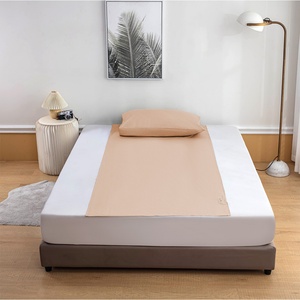 Drap de mise à la terre demi-taille pour usage domestique et hôtelier, bénéfique pour la santé de la mère et de l'enfant, drap plat simple pour mise à la terre - Product Image 1