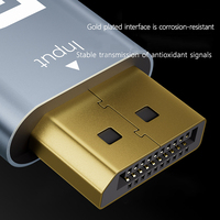 Adaptateur convertisseur de câble DisplayPort DP mâle vers HDMI femelle pour ordinateur portable, moniteur, téléviseur, 8K 60Hz, 4K 120Hz, UHD, HD