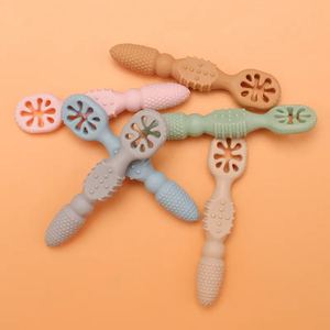 Juego de Cucharas para Masticar Libres de BPA, con Punta Suave, de Silicona de Grado Alimenticio, Aptas para Lavavajillas, Ecológicas, para Bebés y Niños, Utensilios para la Hora de Comer, Regalo - Product Image 2