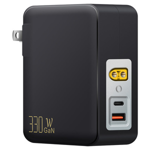 Cargador de Pared Plegable de 330W con 3 Puertos USB Tipo C, Nitruro de Galio (<span class=keywords><strong>GaN</strong></span>), PD 3.1, 330W, Universal para Viajes, Teléfonos Móviles y Laptops - Product Image 1