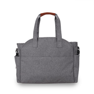 Nuovo LOGO personalizzabile borsa per mummia portatile a spalla singola stampata geometrica con borsa per ciuccio mamma e bambino viaggi all'aperto Momm - Product Image 3