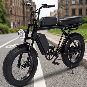 20x4" <b>Fat</b> Tyre <b>EBike</b> 48V 45Ah 1000W Double Battery Rear Hub Motor Lithium Battery Foldable Aluminum Alloy <b>Frame</b> - Product Image 3