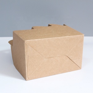 Hộp in giấy Kraft 6 gói chai bia vàng hộp vận chuyển hộp có tay cầm - Product Image 5