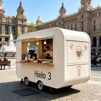 Chariot alimentaire multifonctionnel et pratique, chariot à chocolat et café, chariot de restauration personnalisable pour entreprises
