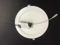 3Watt 6Watt 9Watt 12Watt 15Watt 18Watt 24Watt Panneau LED rond mince pour plafond Downlight