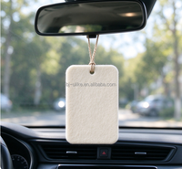 Diffuseur de parfum en feutre de laine Meino personnalisé avec logo, réutilisable, pour voiture et armoire, avec tampon de parfum aux huiles essentielles