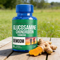 Fabrication OEM de capsules de glucosamine et de chondroïtine |   Complément alimentaire quotidien pour les articulations des adultes, 90 capsules