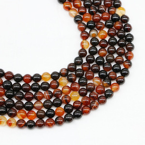 Perles rondes en agate rêveuse pour la fabrication de bracelets, perles en pierre naturelle de 8 mm, vente en gros, fournitures de fabrication de bijoux DIY - Product Image 5
