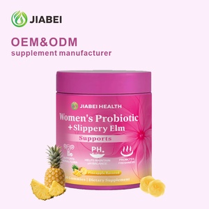 Private Label Supplementen Vrouwen Probiotica Slippery Elm Poeder Supplement Gummies Versterken Immuniteit Balanceren pH-niveaus Probiotica Vrouwen - Product Image 2