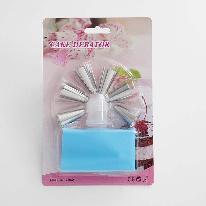 กระเป๋า Eva สีฟ้า + 6 ปาก + ตัวแปลง-สีน้ำเงิน