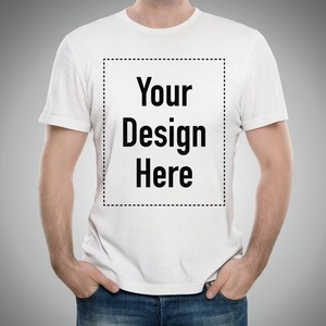 Camiseta Streetwear con diseño de logotipo personalizado, parche bordado con rayas y corte oversized para unisex. - Product Image 2
