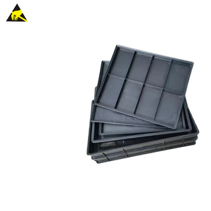 <span class=keywords><strong>Berserk</strong></span> Safe Container Case Cubo de polvo Esd Box Pcb Bandejas de plástico para piezas - Product Image 3