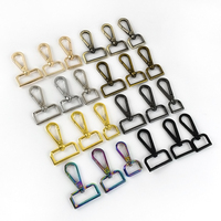 TENGZHANF2-10 Mousqueton pivotant 16-50mm pour carabine, crochet de sécurité, anneau porte-clés, quincaillerie en alliage, boucle de sac, accessoires pour sacs à main