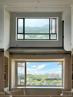Ventana Abatible de Aluminio Negra Minimalista con Malla de Acero Inoxidable y Cierre Magnético al por Mayor