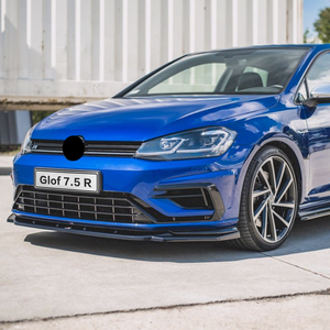 Protector de Carrocería, Divisor de Parachoques Delantero, Labio Delantero de Tres Etapas para <span class=keywords><strong>Golf</strong></span> 7 <span class=keywords><strong>Golf</strong></span> 7.5GTI/<span class=keywords><strong>Rline</strong></span>/R - Product Image 2