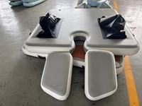 Plate-forme flottante gonflable de stationnement de jet-ski de quai d'aluminium de Supboard de l'eau avec le tapis d'Eva