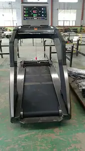 בניית גוף מסחרית מכונת ריצה חדר כושר שימוש בציוד כושר כבד מנוע AC הליכון
