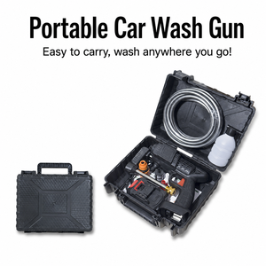 Nettoyeur haute pression 300W à batterie lithium avec pistolet de lavage de voiture 6000-6999mAh PICUSSQ3 pour un nettoyage en profondeur de la voiture - Product Image 6